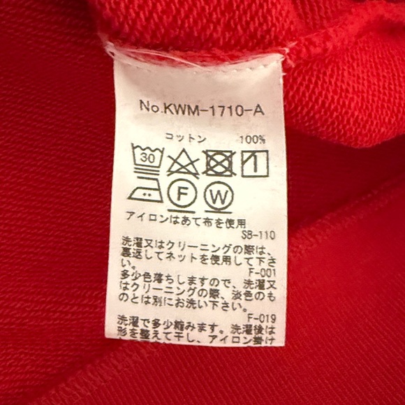 Maison Kitsuné Red Crewneck - Picture 5 of 11